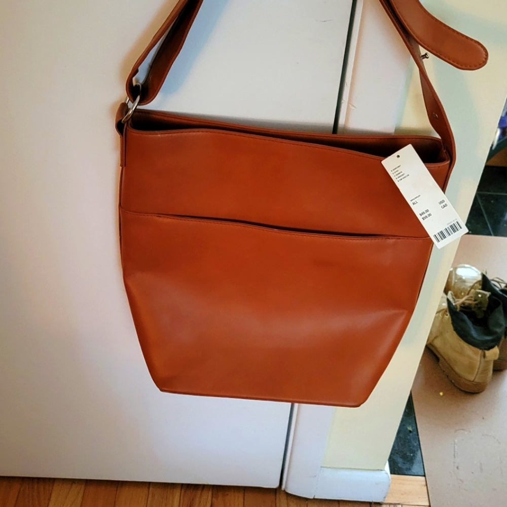 Urban outfitters NWT tote tan leather.